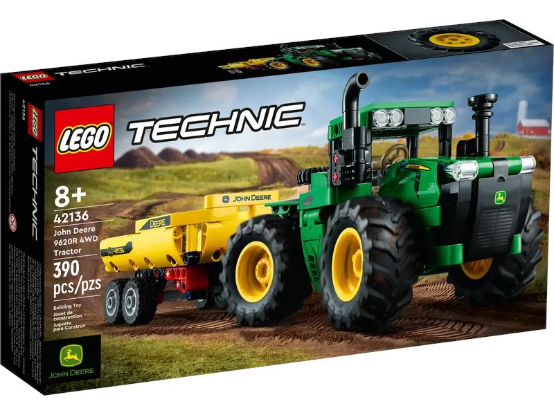 Lego Technic John Deere 4WD Tractor