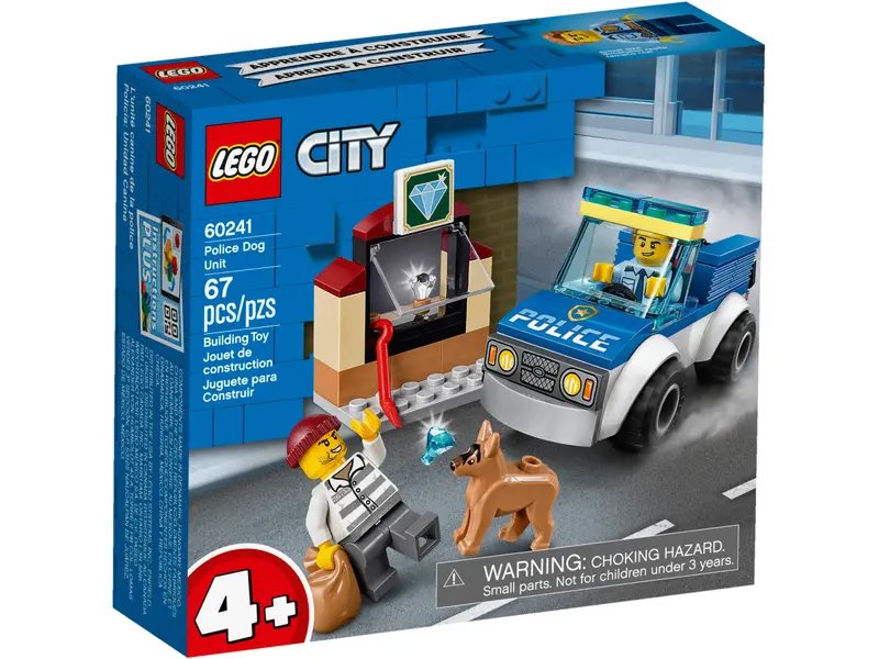 Lego City Police Dog Patrol - Ideal for young crime fighters!