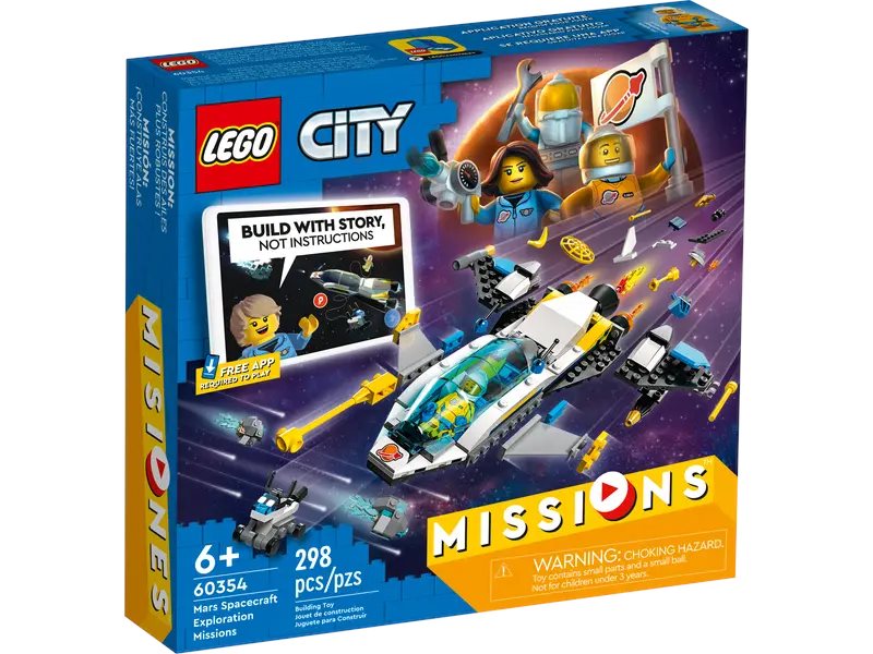 Lego City Spacecraft For Exploration Missions On Mars