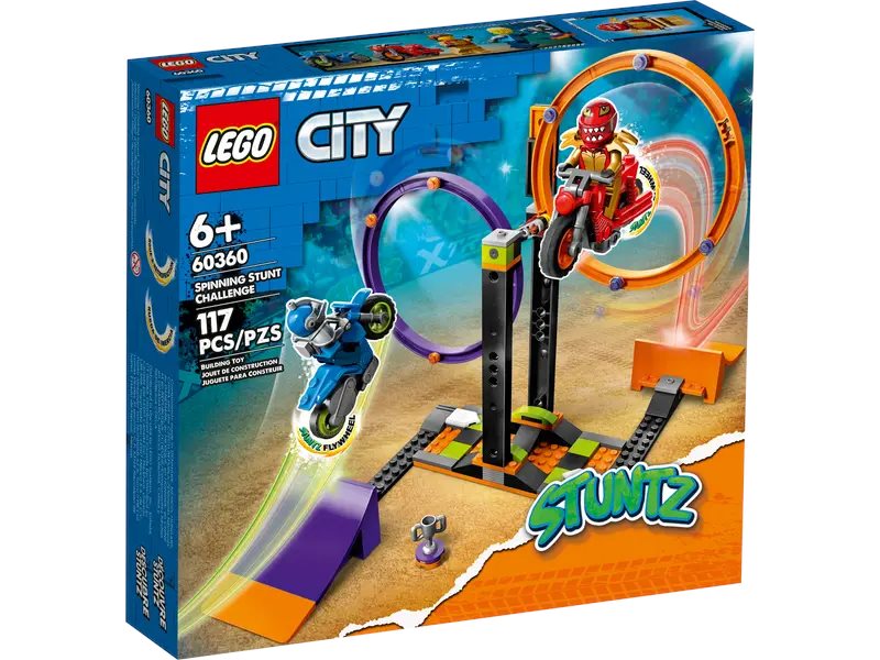 Lego City Spinning Stunt Challenge