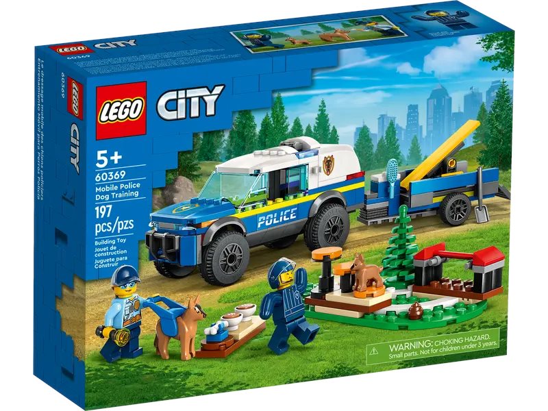 Lego City Mobile Training For Police Dogs