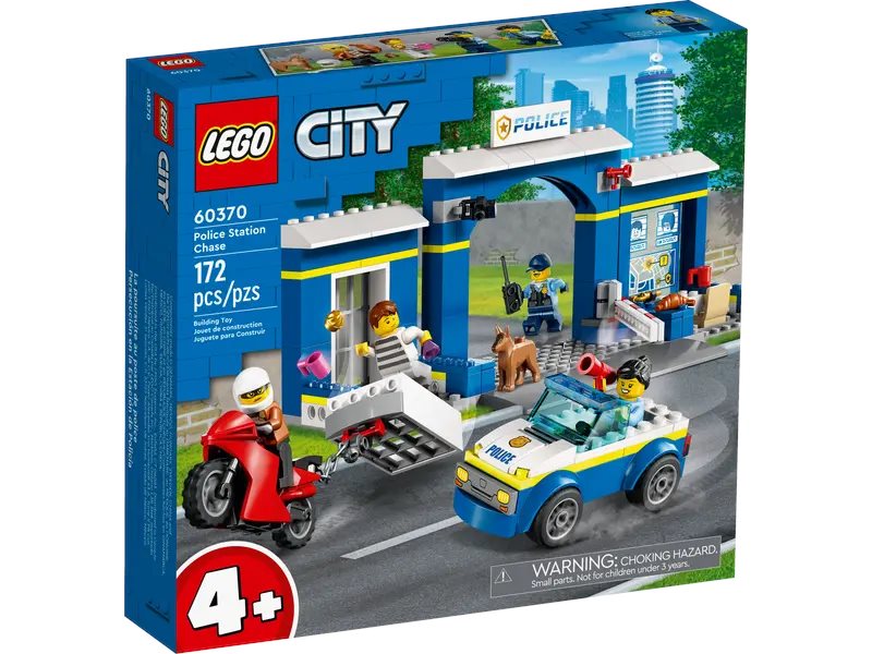 Lego City Police Station Chase