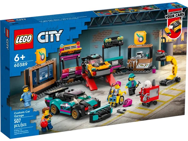 LEGO City Garage For Adaptable Cars