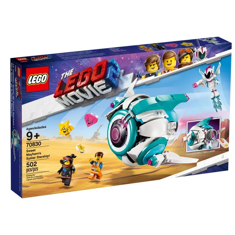 Lego Movie Sweet Mayhem&apos;s Systar Starship