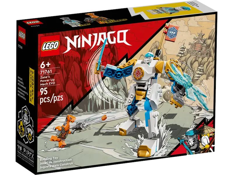 Lego Ninjago Zane&apos;s Power Up Mech EVO - Unleash the power!