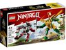 Unleash ninja power with Lego Ninjago Lloyd's Mech Battle EVO.