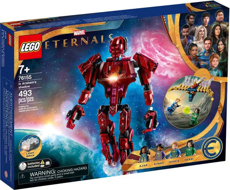 Lego Marvel The Eternals In Arishem&apos;s Shadow - Superhero Action Playset.