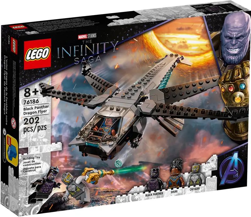 Lego Marvel Black Panther Dragon Flyer