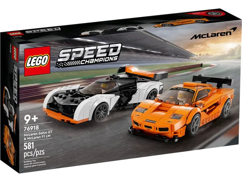 Lego Speed Champions - McLaren Solus GT & McLaren F1 LM