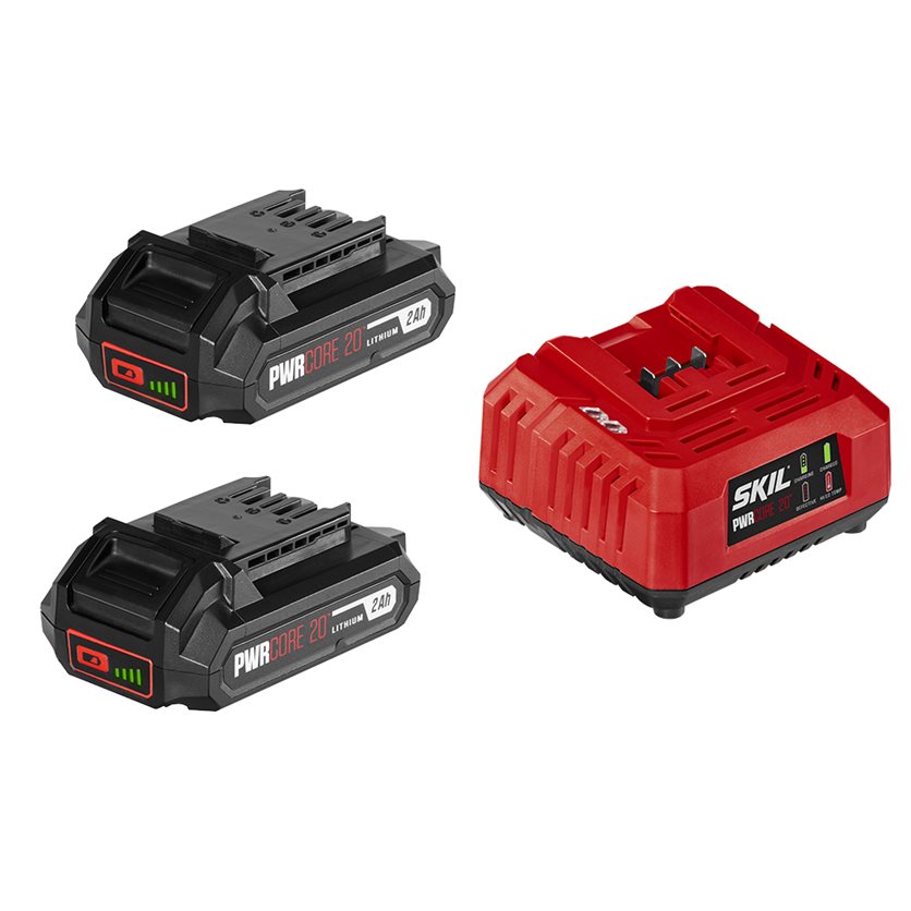 Skil Pwr Core 20 - 20V - 2 Ah - Battery & Charger Starter Kit