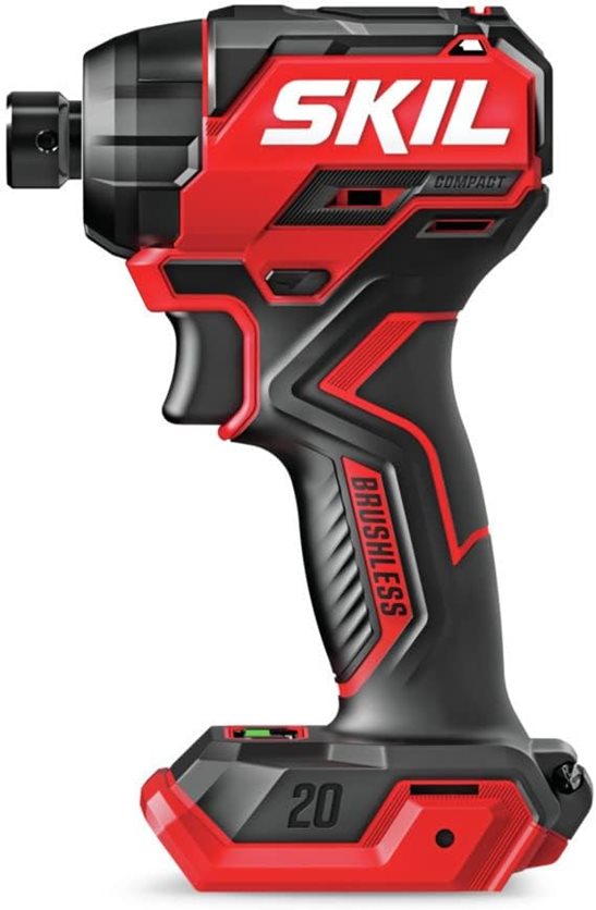 SKIL PWR Core 20 Brushless 20V 1/4 Inch Hex Compact Impact Driver