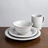 Martha Stewart 16pc Ralston White Dinnerware Set