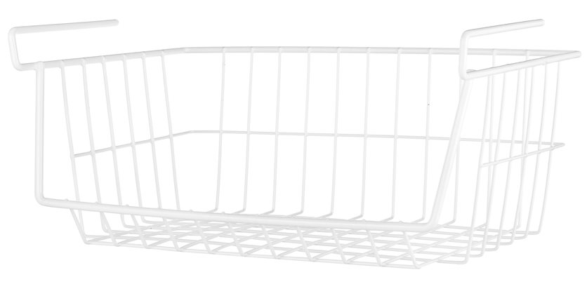 Whitmor Under Shelf Basket - White