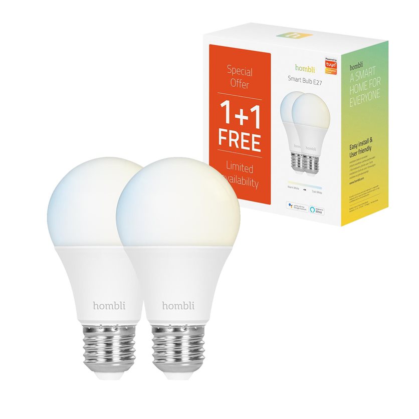 Hombli Smart Bulb (9W) CCT Promo Pack