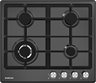 Inventum Built-In Gas Hob - 4 Cooking Zones - Black