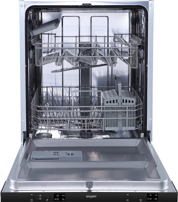 Exquisit Fully Integrated Dishwasher - 12 Place Settings