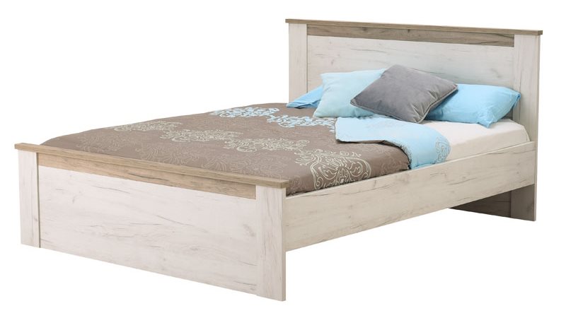 Kent Double Bed - 160x200 - White Oak