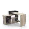 Optima L-Shaped Desk with 2 Drawers