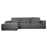 Corner Sofa Left - Redonis - Grey
