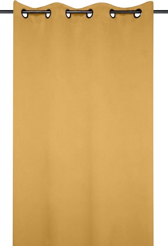 Black Out Notte Curtain - Mustard