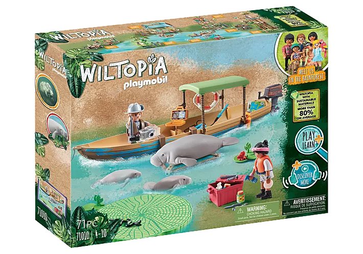 Wiltopia - Manatee Boat Trip