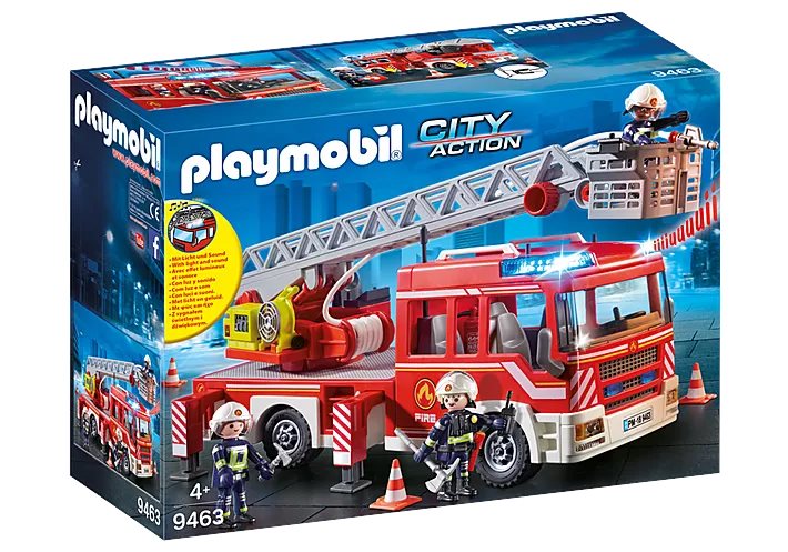 City Action Fire Brigade Ladder Truck