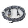 Argom Charge & Sync Lightning Cable 2.4A - 6ft - Black