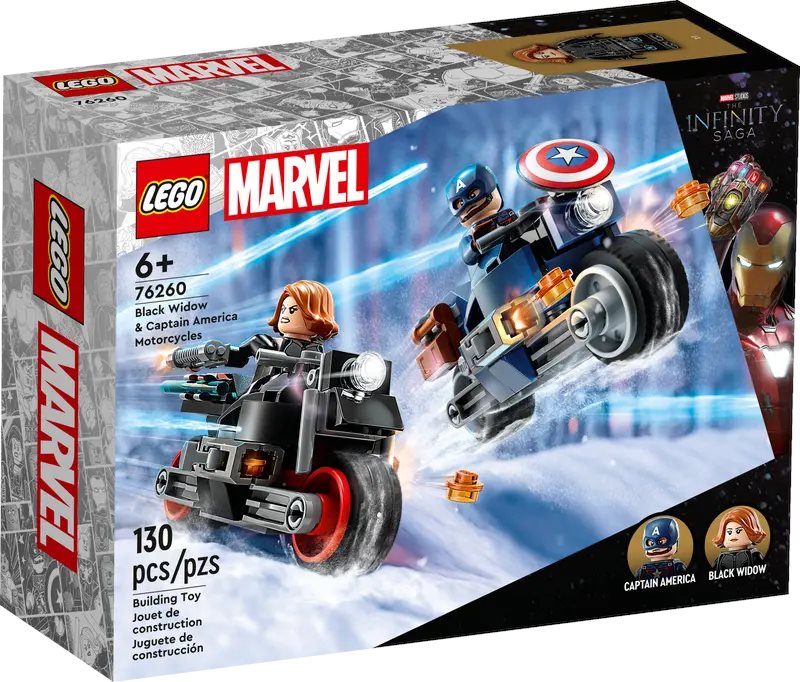 Lego Marvel - Black Widow & Captain America Engines