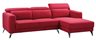 Corner Sofa - Candy Red - Left