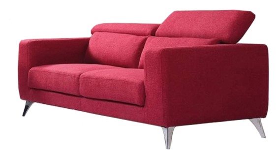 Sofa - Three Seat - Candy Red