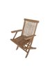 Teak Folding Arm Chair