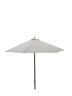 Teak Umbrella - White