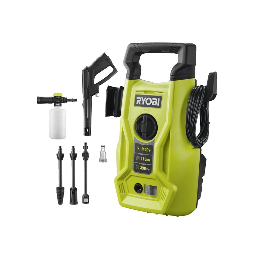 Ryobi 1,400W Electric Pressure Washer