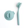 Dish Brush with Suction Cup Holder - Mint