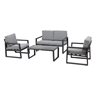 Modern 4-Seat Living Room Set