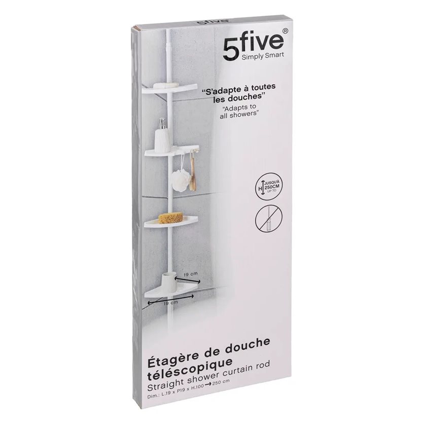 Telescopic Shower Shelf