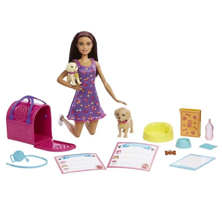 Barbie Pup Adoption Playset