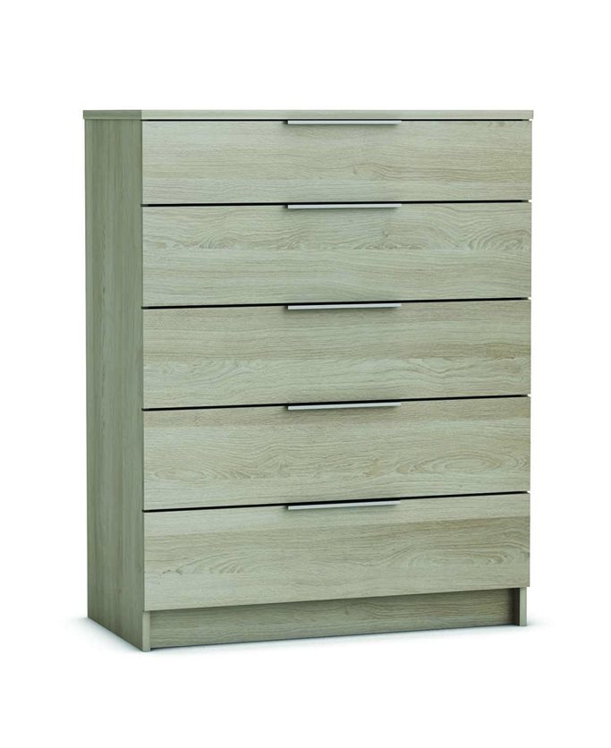 Space Oak Chest Of Drawers