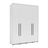 4-Door Wardrobe - Coimbra White