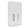 3-Door Wardrobe - Coimbra White