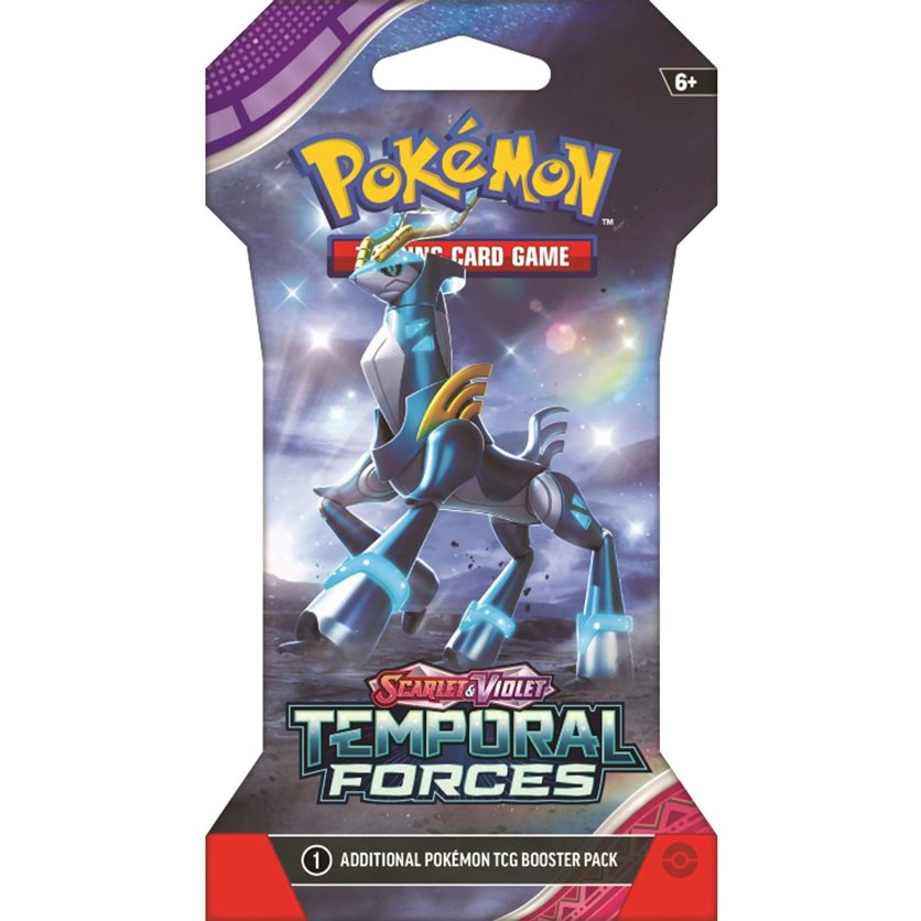 Pokémon TCG SV05 Temporal Forces Sleeved Booster Pack