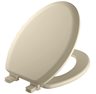 Elongated Bone Toilet Seat