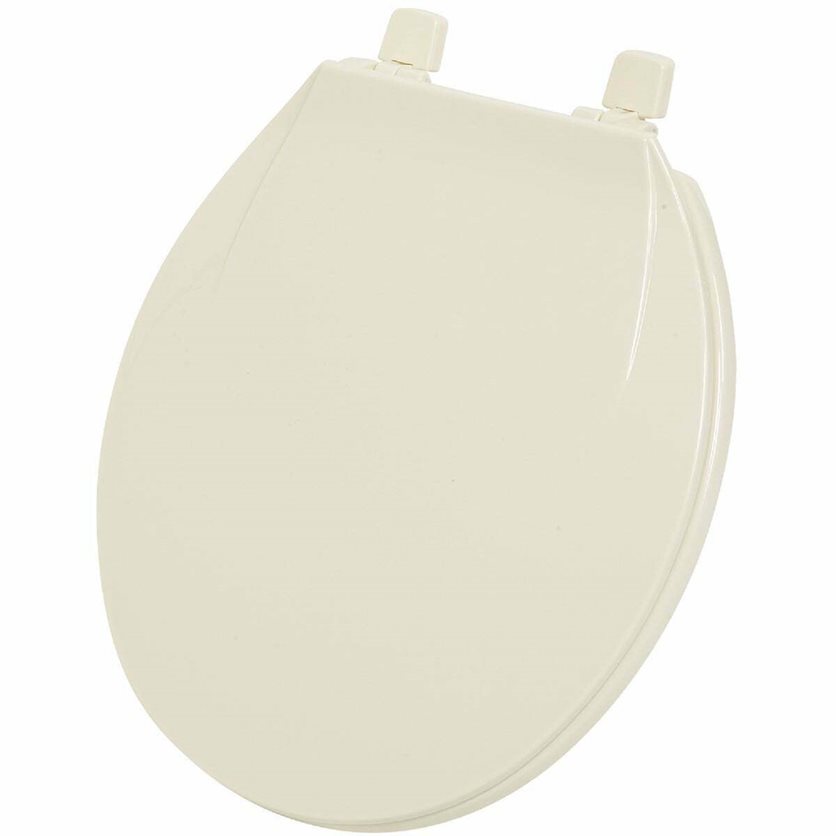 Round Closed Front Bone Plastic Toilet Seat