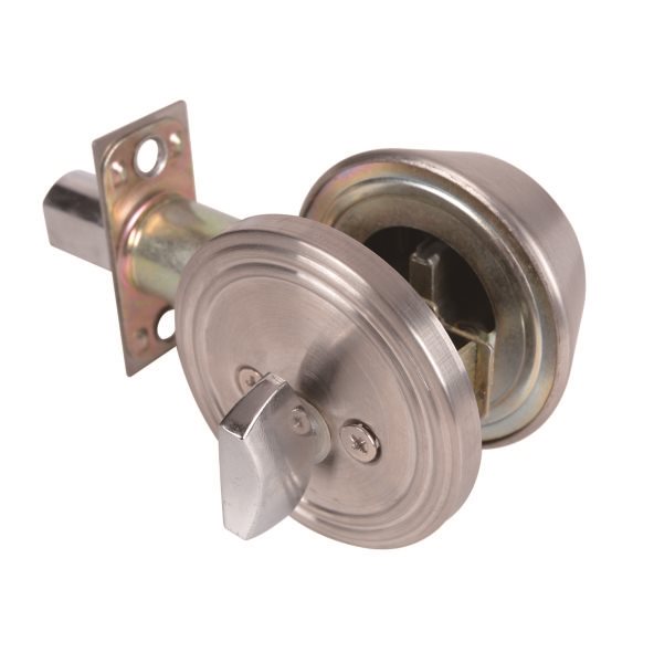 Brown USA Single Cylinder Dead Bolt