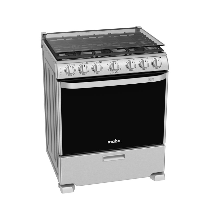 Gas Stove 30 6 Burners Grey