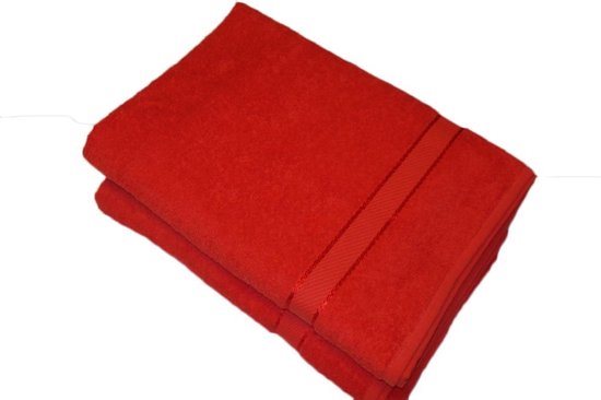 Bath Towel Red