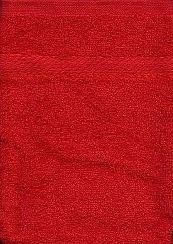 Bath Towel Red