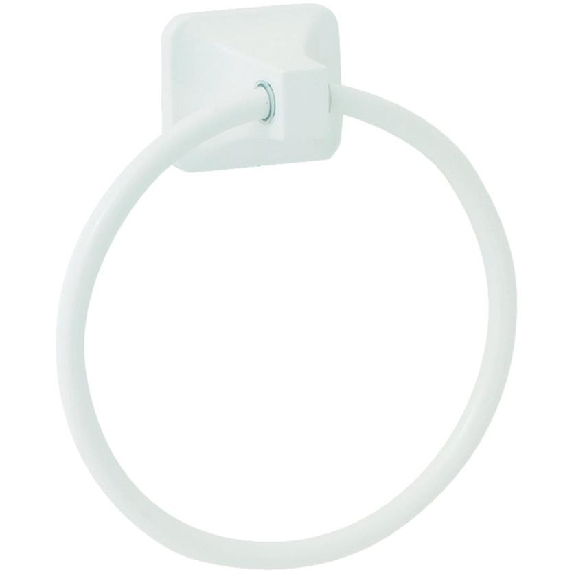 White Towel Ring