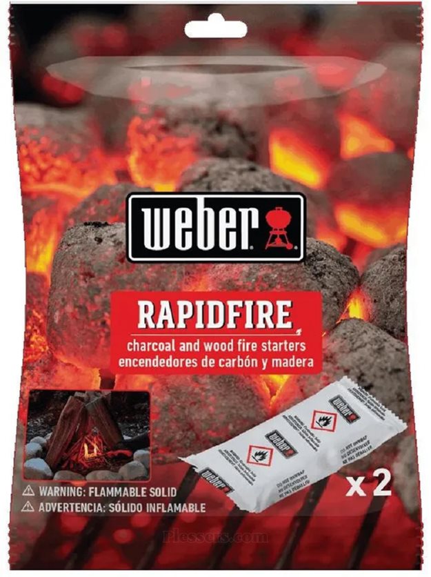 Weber 2 pc Rapidfire Fire Starters