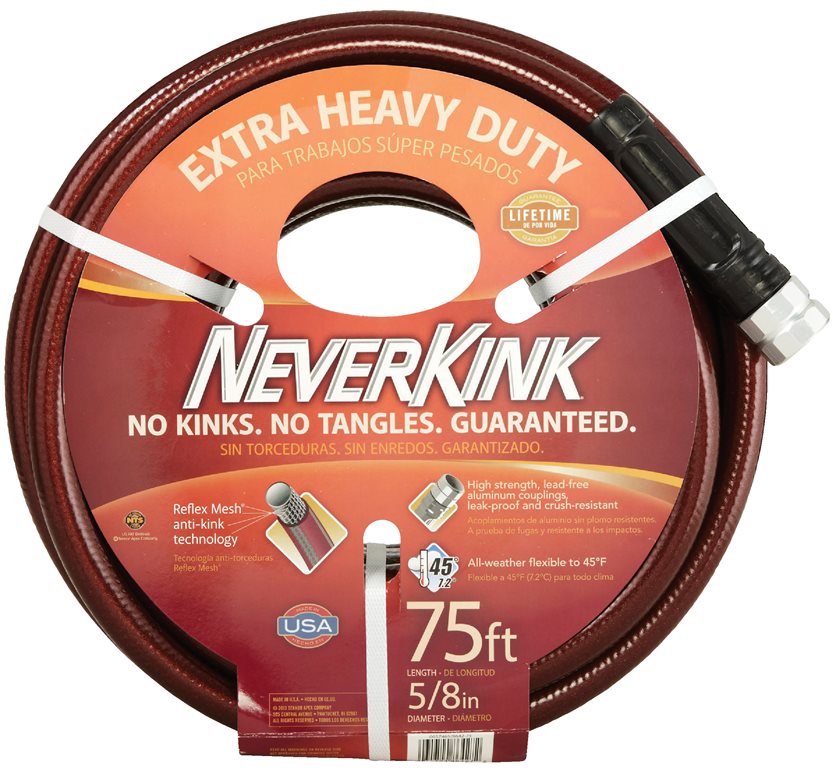 5/8X75&apos; Neverkink Hose